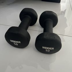 Set Of 10 Pounds Weights 