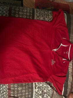 Men's Antigua St Louis Cardinals Golf Polo Shirt  -  Size Large