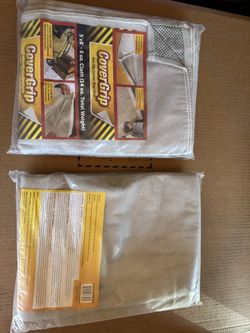 Cover Grip Drop Cloth 5’ X 8’ - *New* - $20