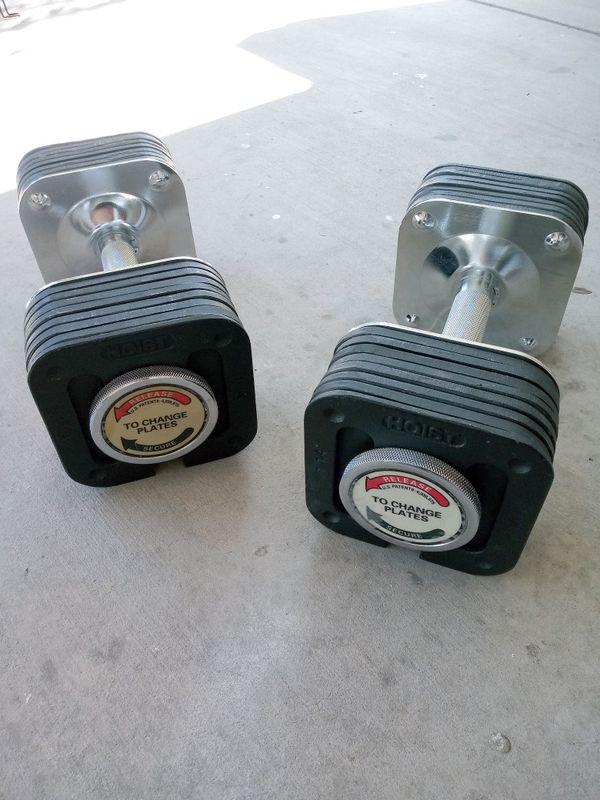Hoist 45 lb Adjustable dumbbells for Sale in Las Vegas, NV OfferUp