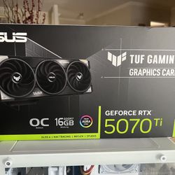 ASUS TUF 5070 TI OC 16GB- BRAND NEW GPU