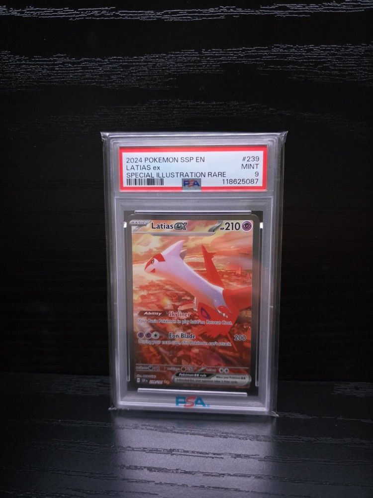 Pokemon PSA 9 Latias Ex 239 Surging Sparks