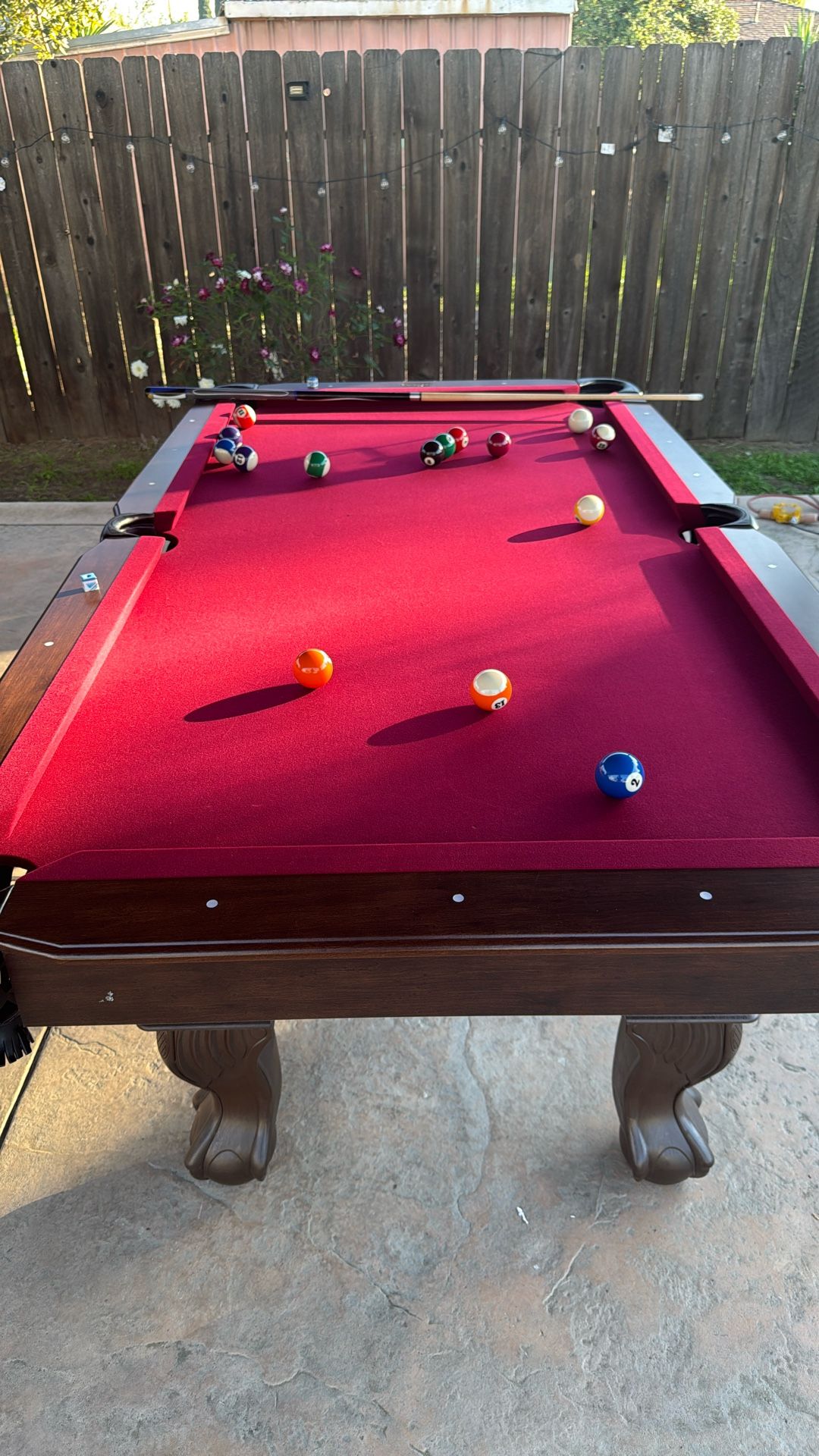 Pool table excellent condition brand new