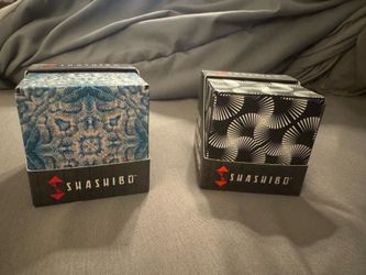 2 Brand New SHASHIBO puzzle blocks