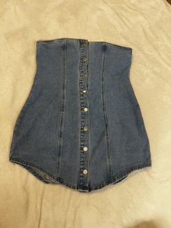 PLT DENIM DRESS