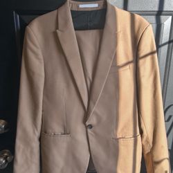 Tan ZARA Full Suit