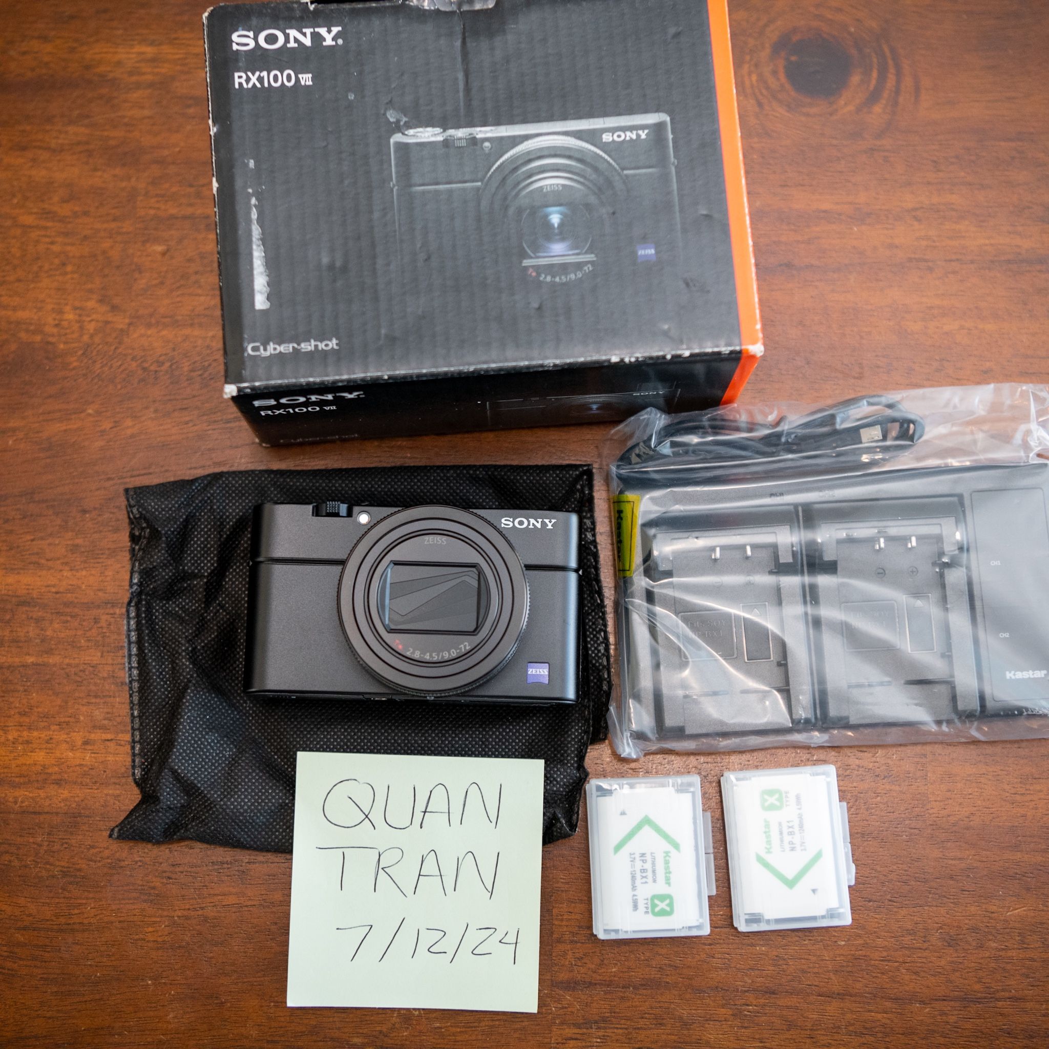 Sony Rx100 Vii Camera