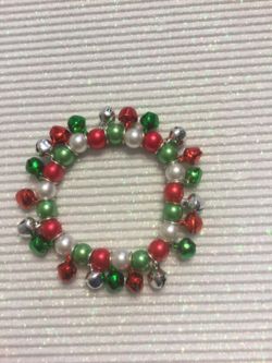 Christmas bell bracelet