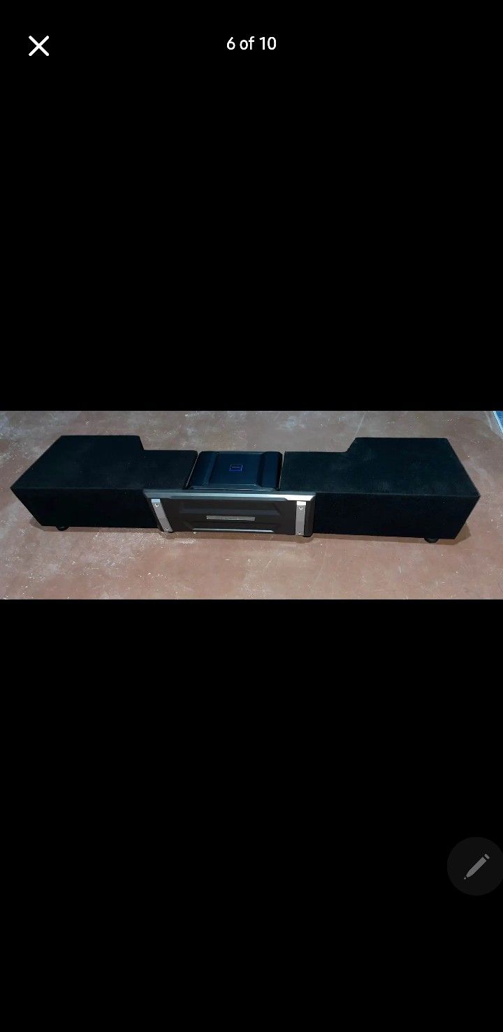 Alpine R2-DB8V-TRK 8" sub and box