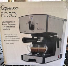 Capresso EC50 Espresso & Cappuccino Machine – Brand New, Never Opened