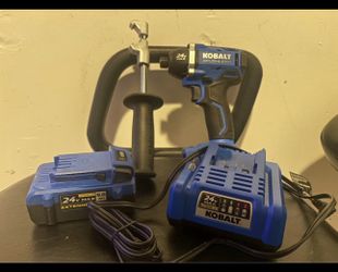 Kobalt 24V Brushless Impact Driver Kit w/ 5.0Ah Extended Battery & Charger