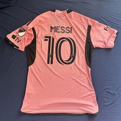 2024 Messi Inter Miami Soccer Jersey / Player Version