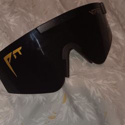 Pit Viper Glasses Black And Gold
