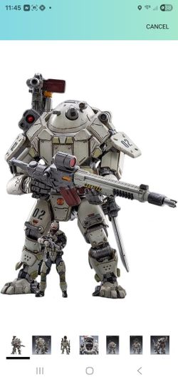JOYTOY 1/25 Action Figure Iron Wrecker 02 Tactical Mecha Anime Collection Model(8.66-inch) Gift
