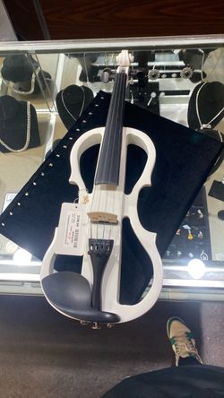 Electric Violin White 4/4