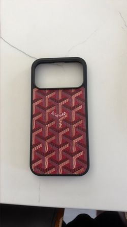 Goyard case for 18 pro max