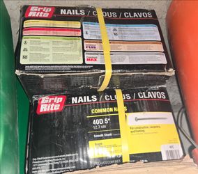 Grip Rite Nails 50 lb box for Synthetic Turf or Construction