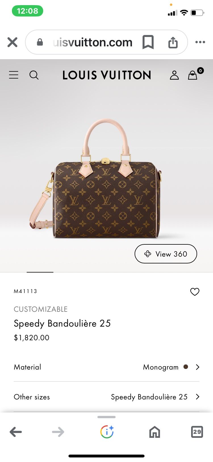 Louis Vuitton Bag Original 