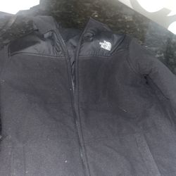 North Face Coat Boys Reversible Size Large