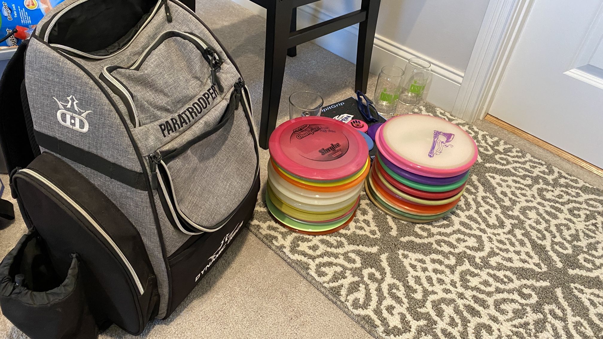 Disc Golf Discs Backpacks And Chair/stool