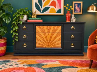 Stunning Black MCM Dresser