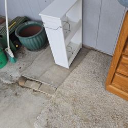 Wooden Bathroom Cart