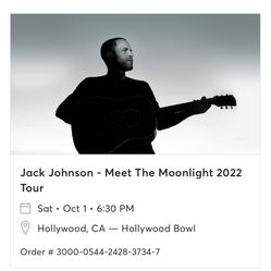 Jack Johnson Tickets 