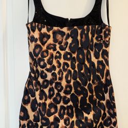 Women’s Dress Cheetah Print 