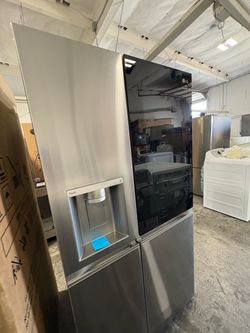 LG ThinQ French Door Refrigerator Stainless Steel