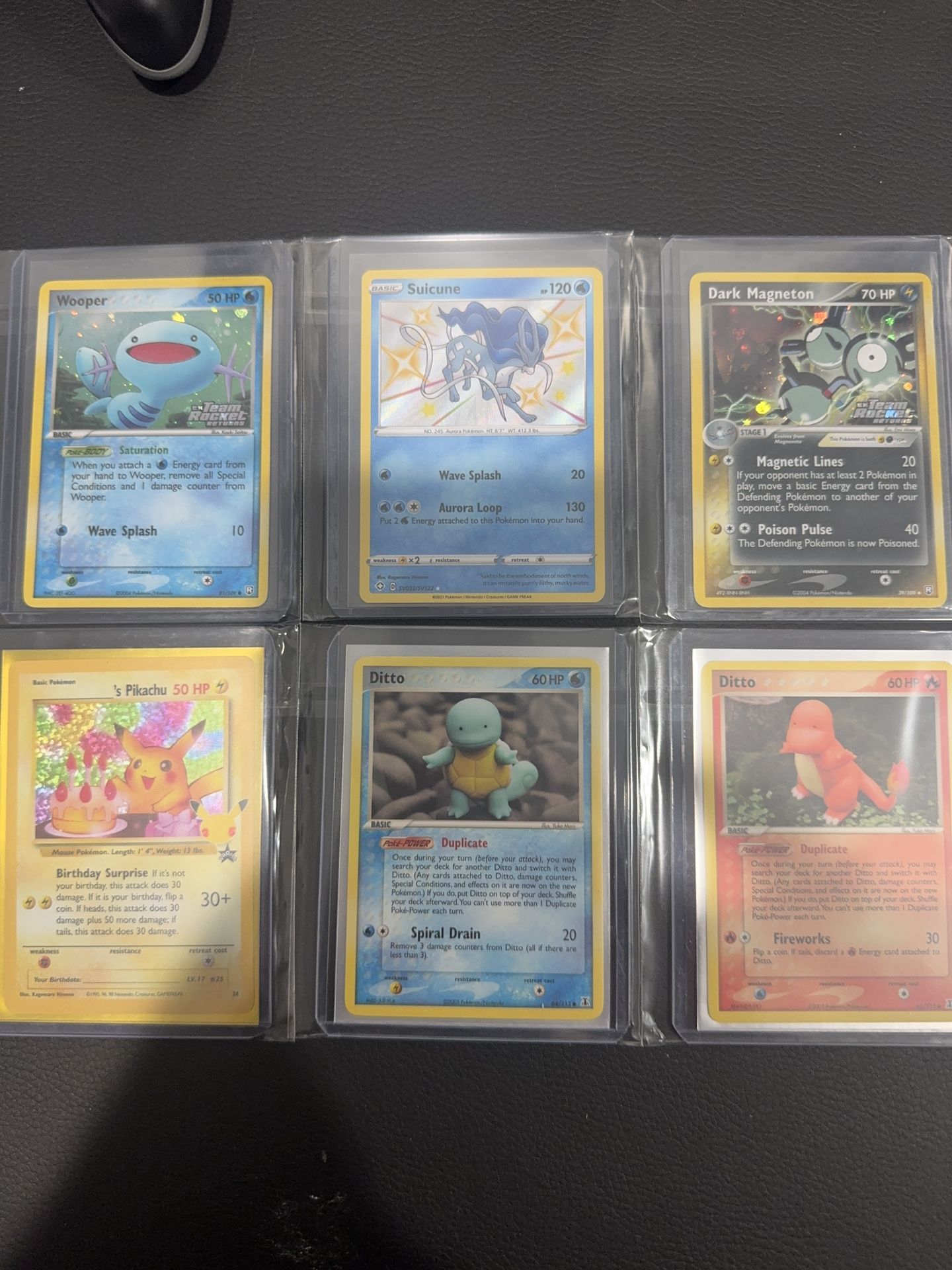 Raw Pokemon Cards