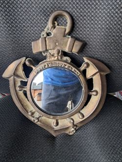 BRASS MIRROR
