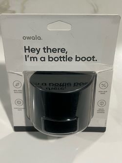 Owala Silicone Boot Accessory for Stainless Steel Water Bottles, 32 oz, Black