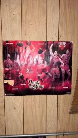Chicago Bulls 'Lords of the Rings' Poster