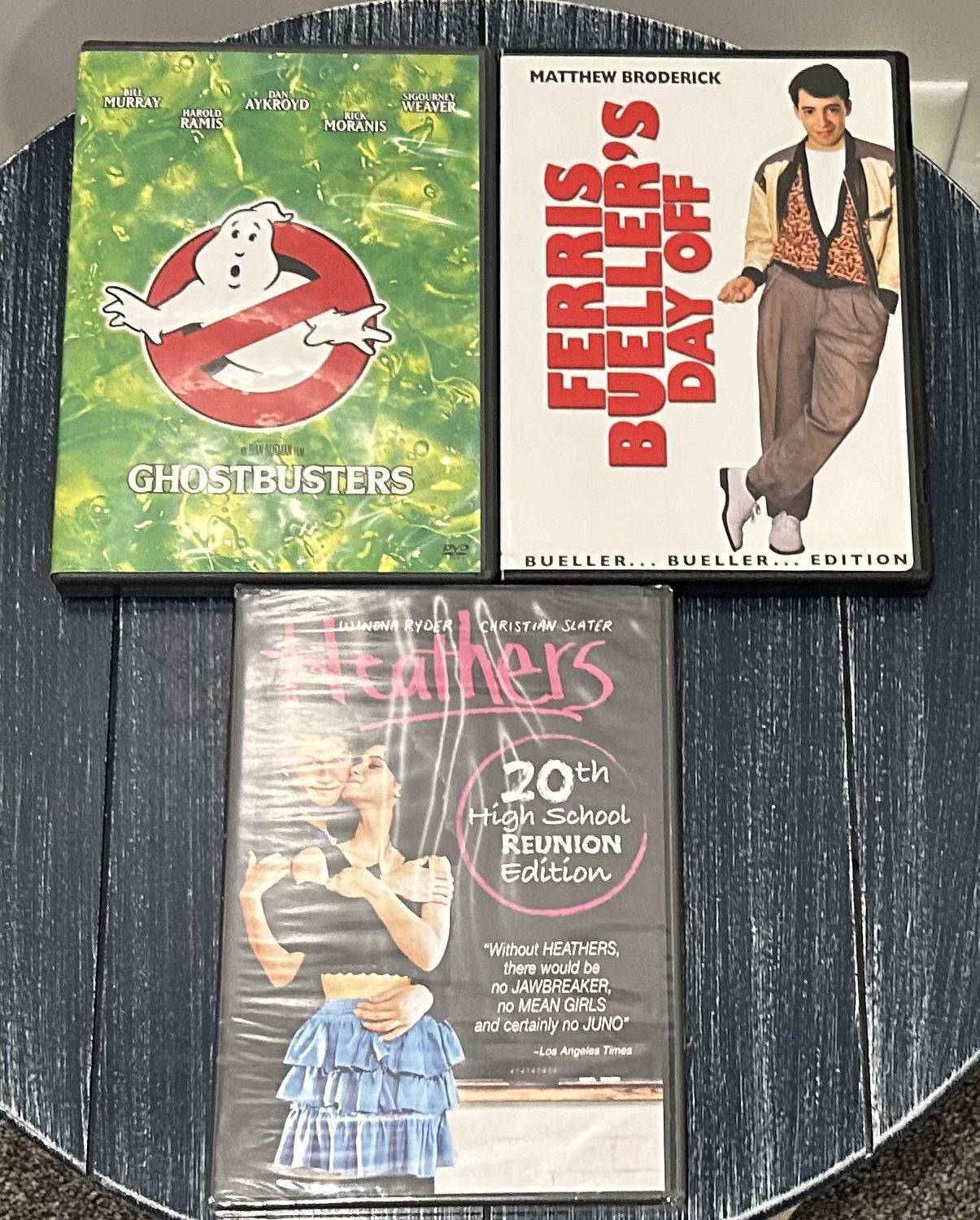 80’s DVDs $7 Each