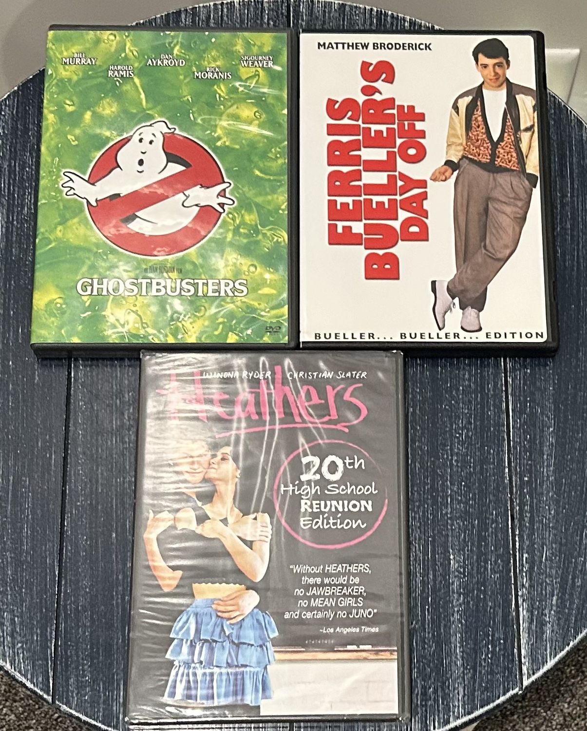 80’s DVDs $6 Each