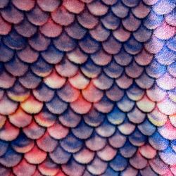 Mermaid tail blanket