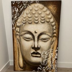 Large Budha painting