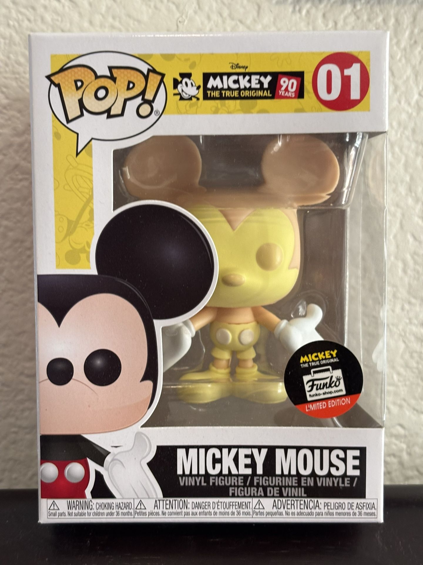 Golden Mickey Mouse 90 Years