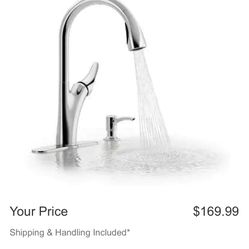 Kohler Transitional Pulldown Kitchen Faucet