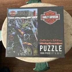 Harley Davidson 1000pc Puzzle Factory Wrapped 