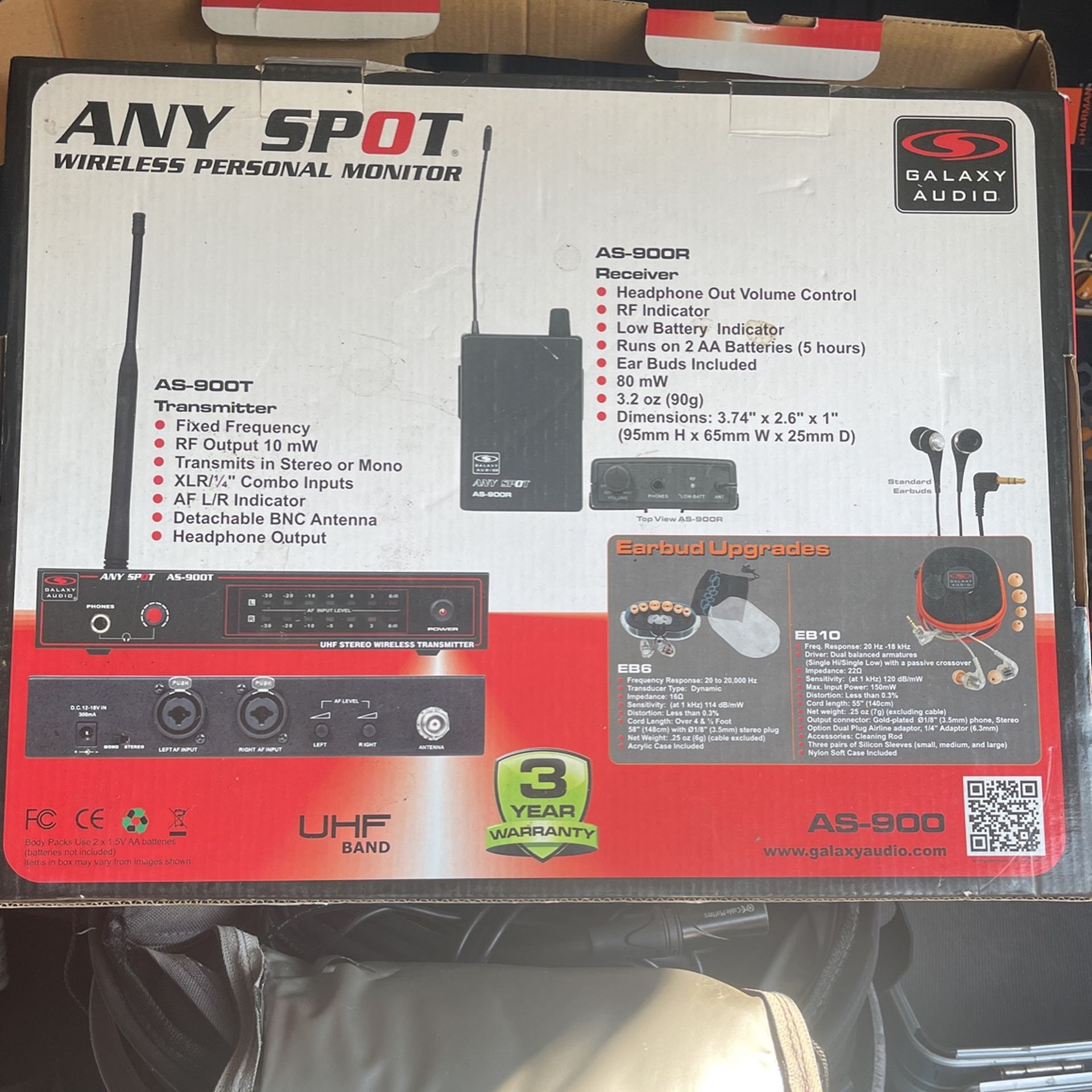 Wireless Personal Monitor Brand New