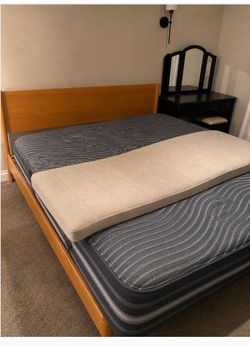 King size bed frame