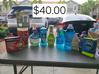 Cleaning supplies bundle