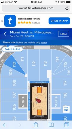 Heat vs. Bucks Tickets Tonight