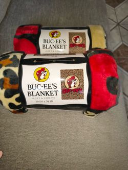 Buc-ee’s blanket leopard print