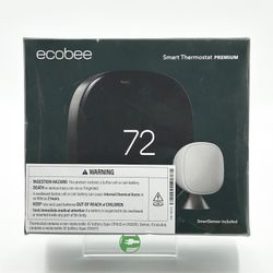 New ecobee Smart Thermostat Premium Smart Thermostat EB-STATE6-01