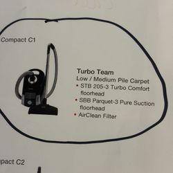 Miele Vacuum Canister 