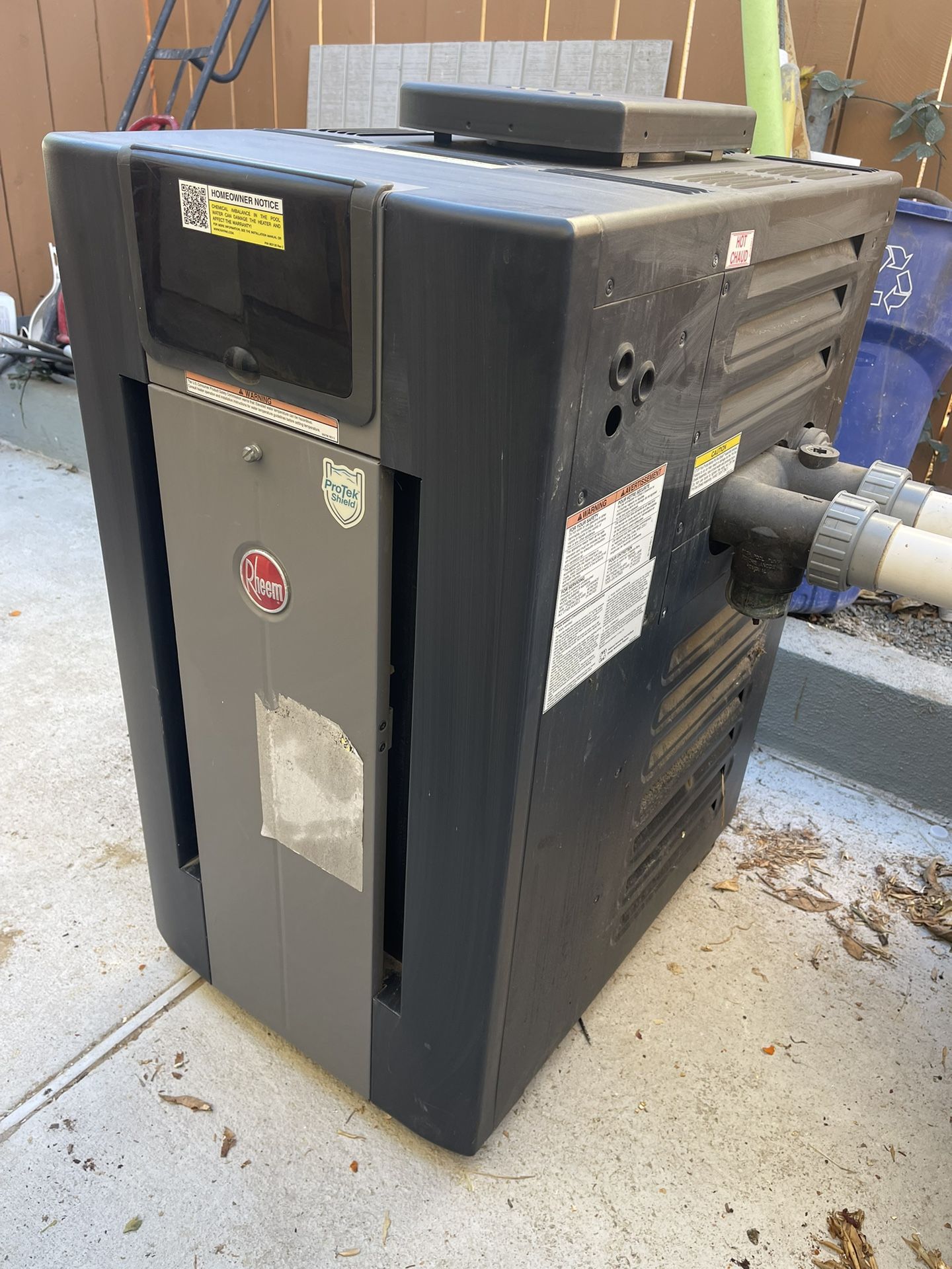Rheem Pool/spa Heater (Like New)