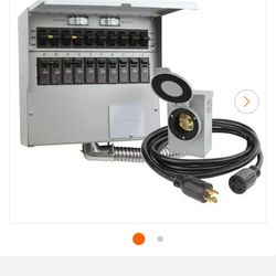 Reliance manual transfer switch kit brand new