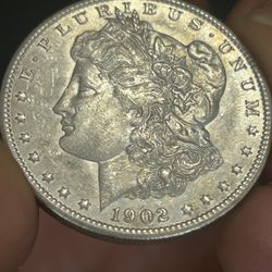 1902 O Morgan Dollar Silver 